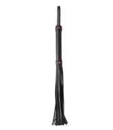 Berlin Baby Faux Leather Flogger With Heart Design Red Whips And Crops